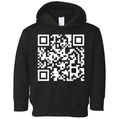 Trump Dancing Qr Code Toddler Hoodie