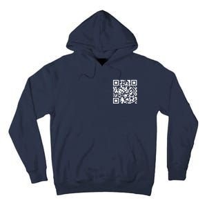 Trump Dancing Qr Code Tall Hoodie