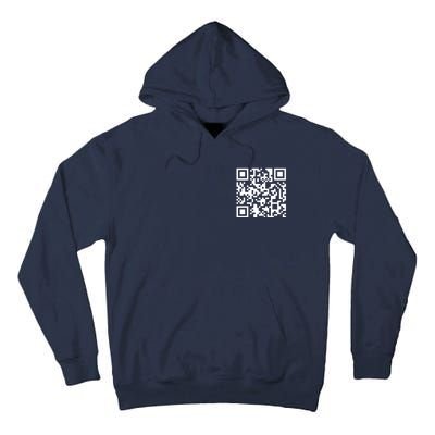 Trump Dancing Qr Code Tall Hoodie