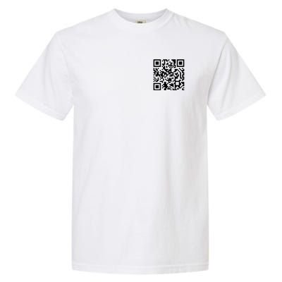 Trump Dancing Qr Code Garment-Dyed Heavyweight T-Shirt