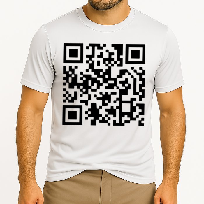 Trump Dancing Qr Code Cooling Performance Crew T-Shirt