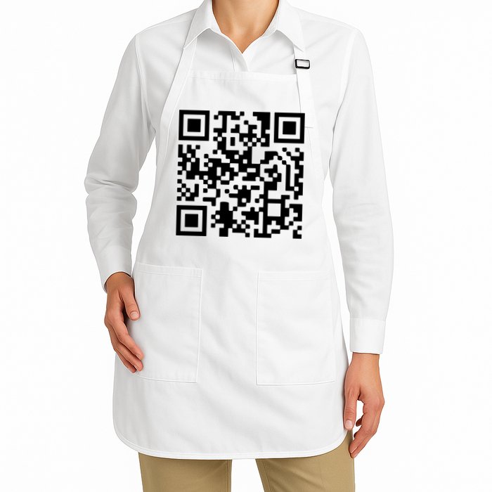 Trump Dancing Qr Code Apron