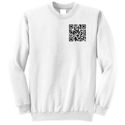 Trump Dancing Qr Code Sweatshirt