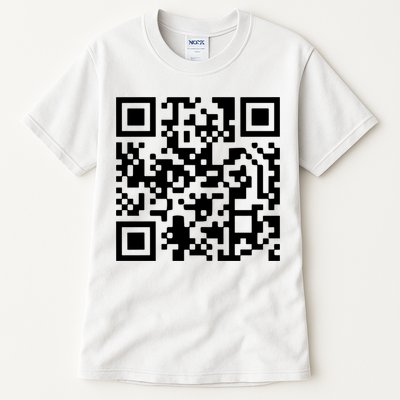 Trump Dancing Qr Code Tall T-Shirt