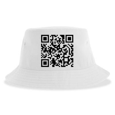 Trump Dancing Qr Code Sustainable Bucket Hat