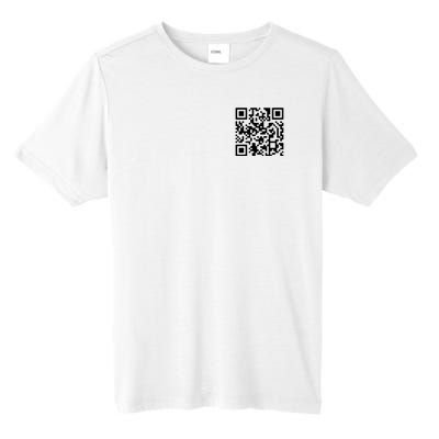 Trump Dancing Qr Code Tall Fusion ChromaSoft Performance T-Shirt