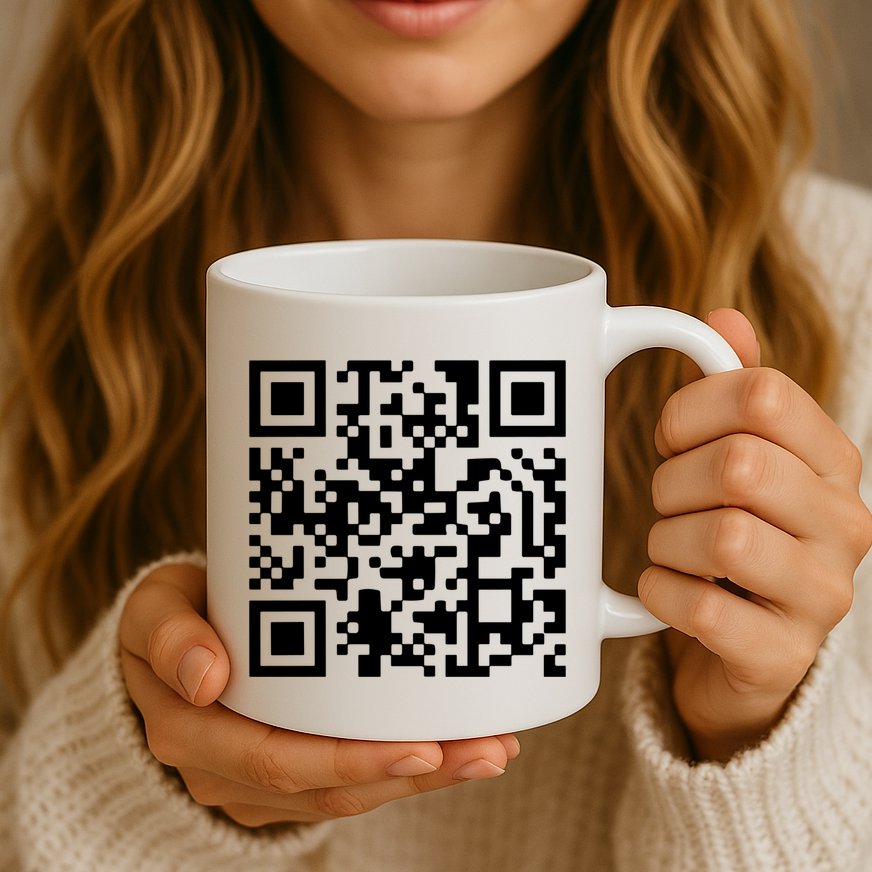 Trump Dancing Qr Code Mug