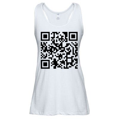 Trump Dancing Qr Code Ladies Essential Flowy Tank