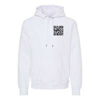 Trump Dancing Qr Code Premium Hoodie