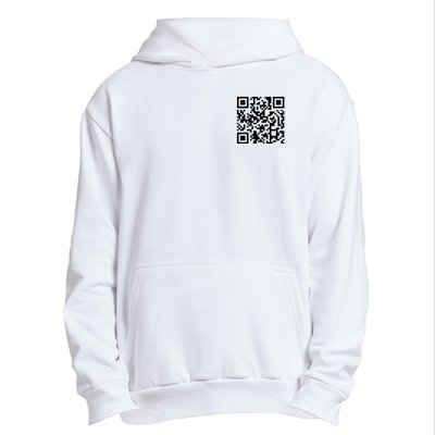 Trump Dancing Qr Code Urban Pullover Hoodie