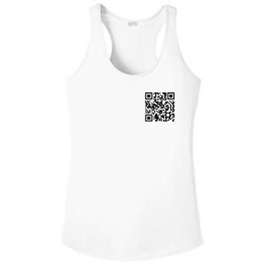 Trump Dancing Qr Code Ladies PosiCharge Competitor Racerback Tank