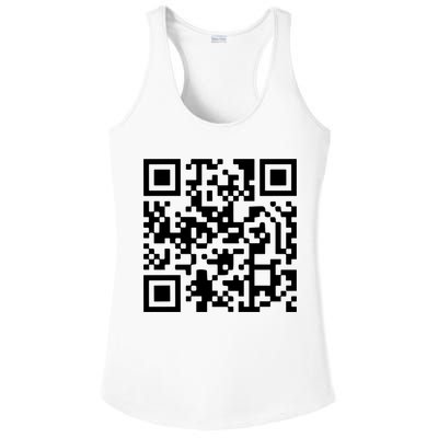 Trump Dancing Qr Code Ladies PosiCharge Competitor Racerback Tank