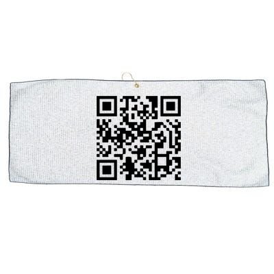 Trump Dancing Qr Code Large Microfiber Waffle Golf Towel