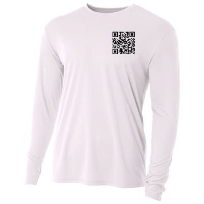 Trump Dancing Qr Code Cooling Performance Long Sleeve Crew