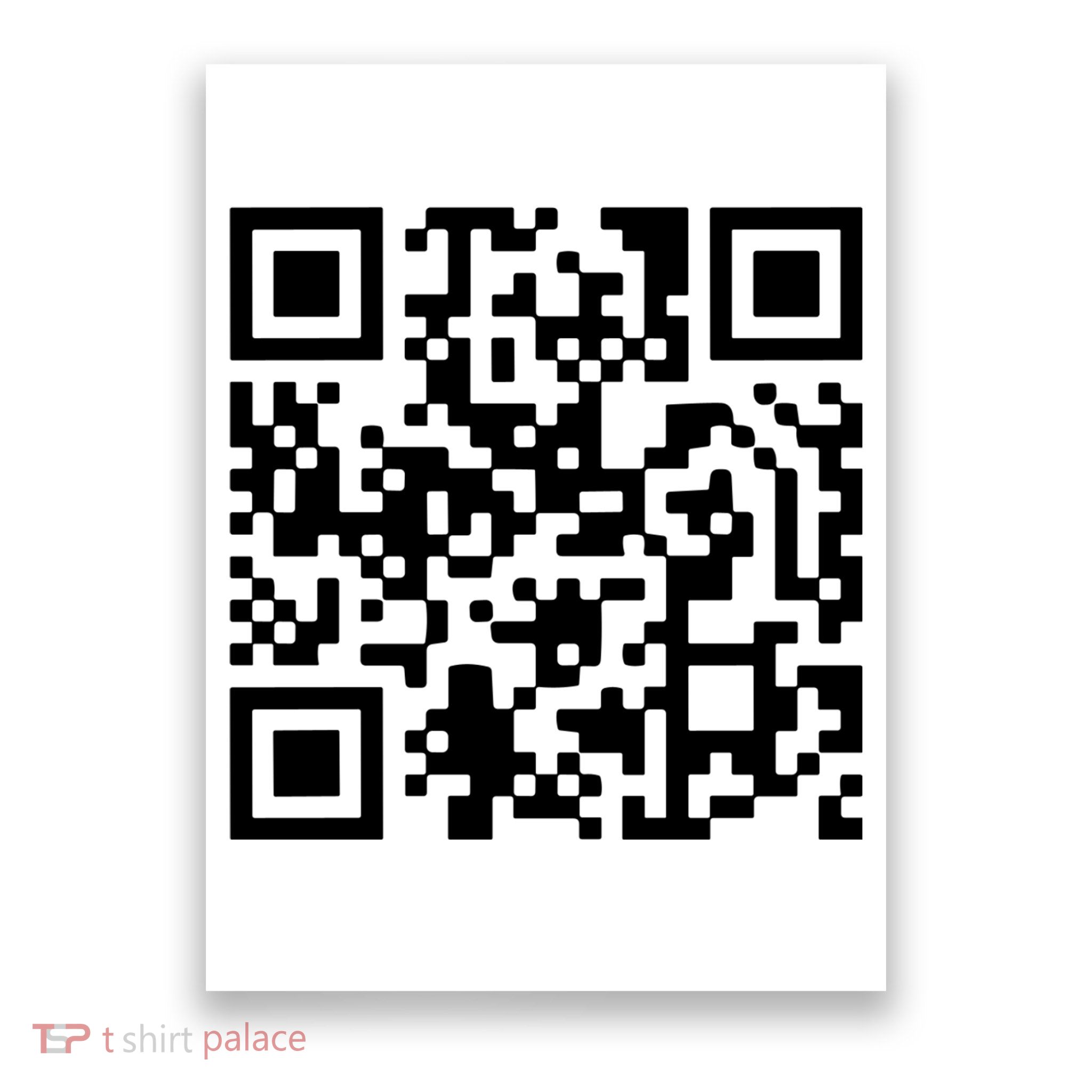 Trump Dancing Qr Code Poster