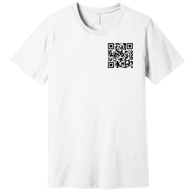 Trump Dancing Qr Code Premium T-Shirt