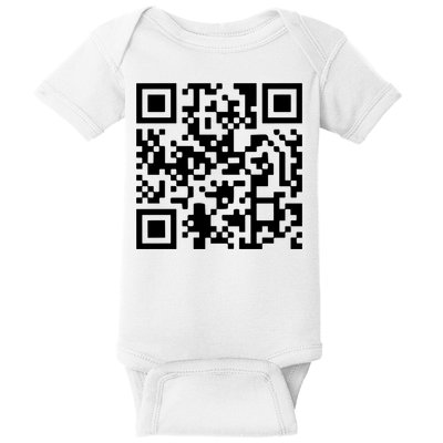 Trump Dancing Qr Code Baby Bodysuit