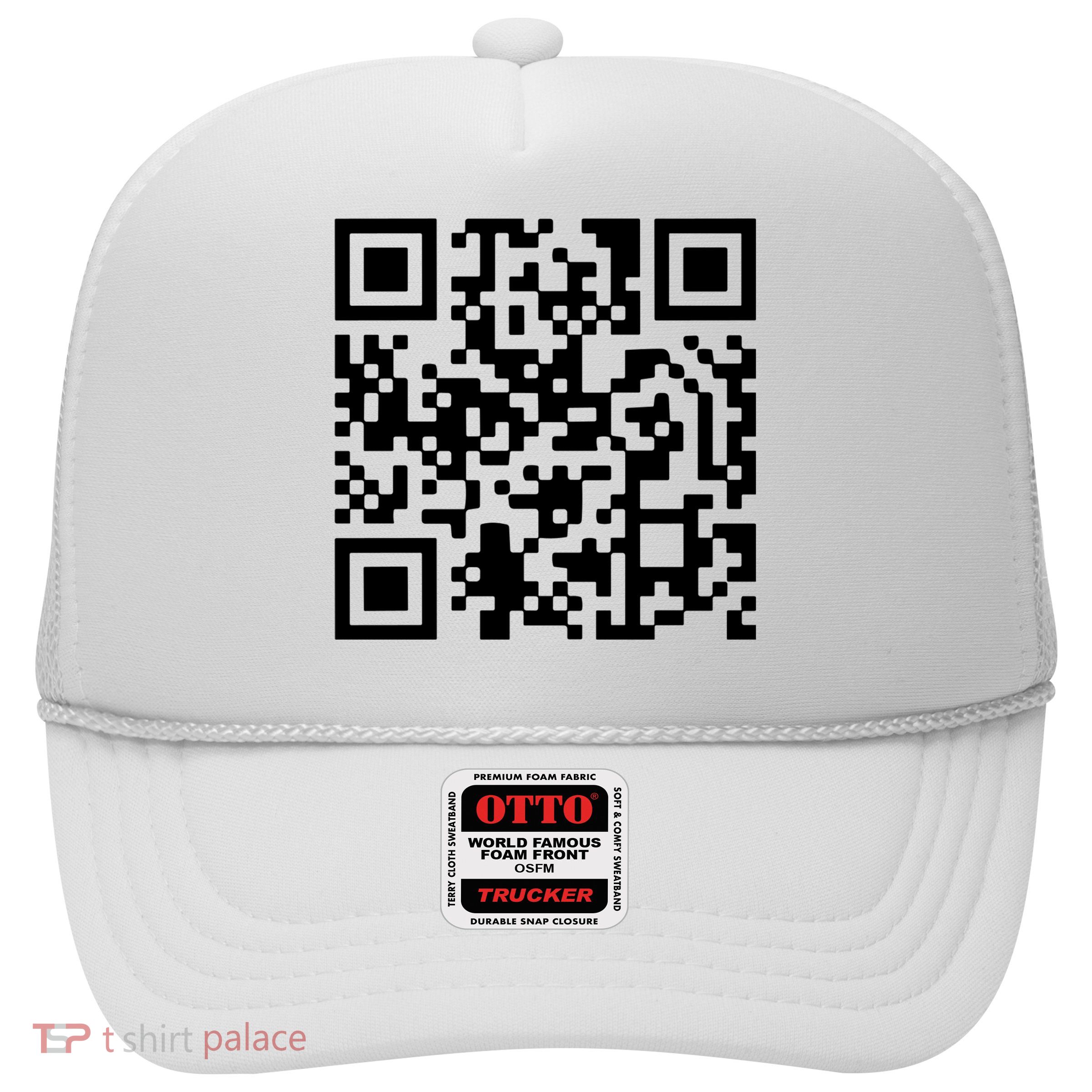 Trump Dancing Qr Code Trucker Hat