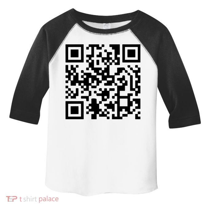 Trump Dancing Qr Code Toddler Fine Jersey T-Shirt