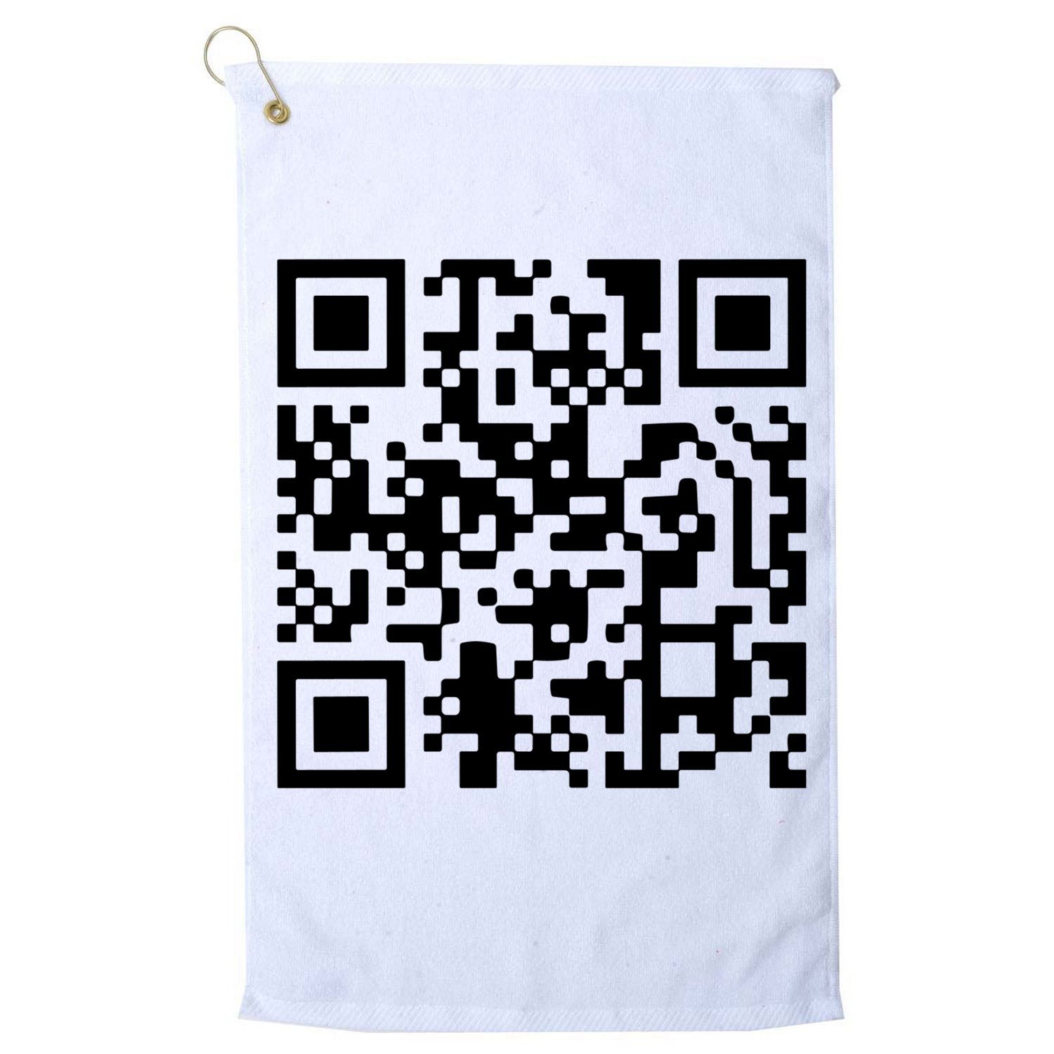 Trump Dancing Qr Code Golf Towel