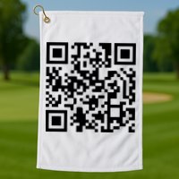 Trump Dancing Qr Code Golf Towel