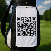 Trump Dancing Qr Code Golf Towel