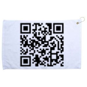 Trump Dancing Qr Code Grommeted Golf Towel