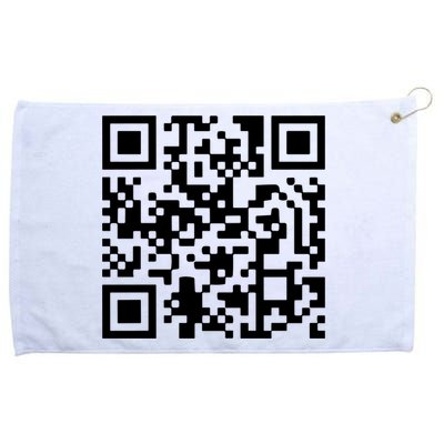 Trump Dancing Qr Code Grommeted Golf Towel