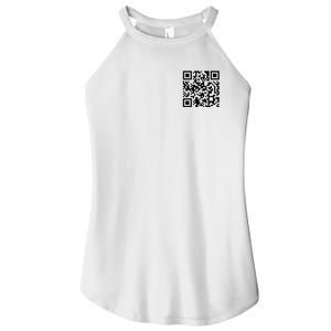 Trump Dancing Qr Code Women's Perfect Tri Rocker Tank