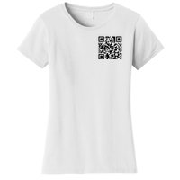 Trump Dancing Qr Code Women's T-Shirt