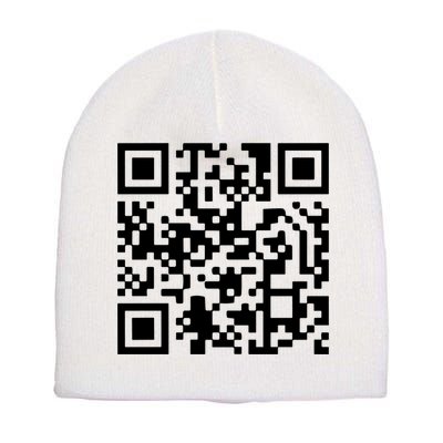 Trump Dancing Qr Code Short Acrylic Beanie