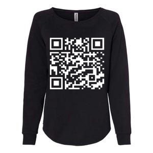 Trump Dance Qr Code Womens California Wash Sweatshirt