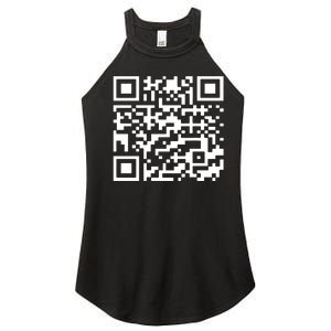 Trump Dance Qr Code Women's Perfect Tri Rocker Tank