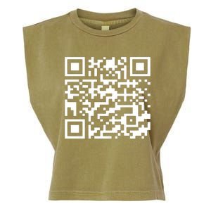 Trump Dance Qr Code Garment-Dyed Women's Muscle Tee