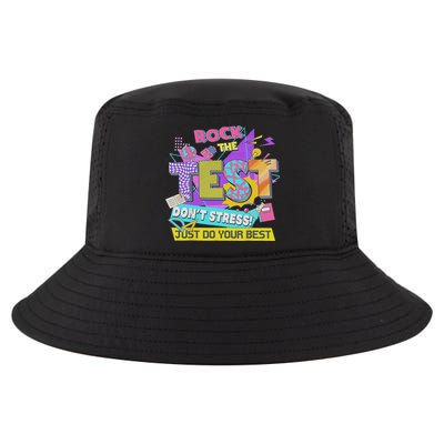 Test Day, Rock The Test Don't Stress Just Do Your Best Cool Comfort Performance Bucket Hat