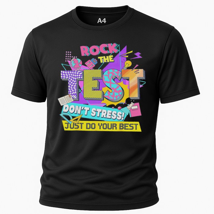 Test Day, Rock The Test Don't Stress Just Do Your Best Cooling Performance Crew T-Shirt