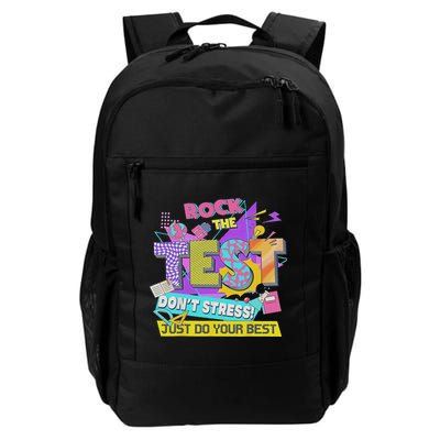 Test Day, Rock The Test Don't Stress Just Do Your Best Backpack