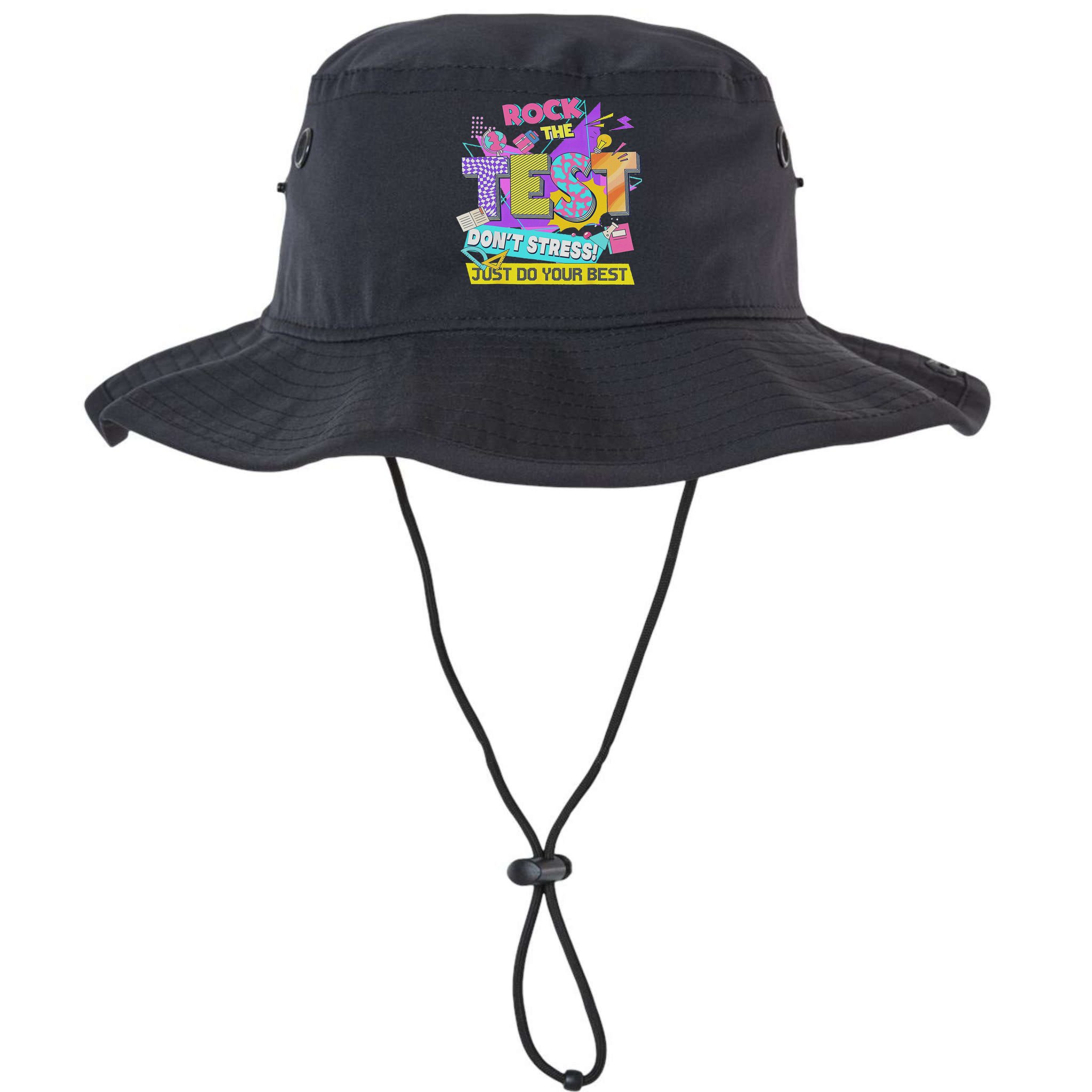 Test Day, Rock The Test Don't Stress Just Do Your Best Bucket Hat