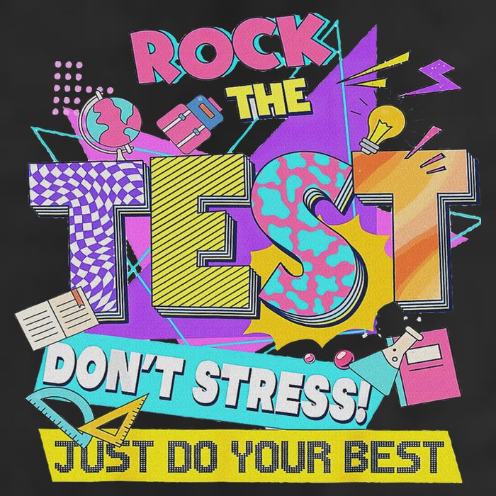 Test Day, Rock The Test Don't Stress Just Do Your Best Hat
