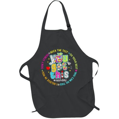 Test Day Rock The Test Teacher Testing Day You Got This Apron