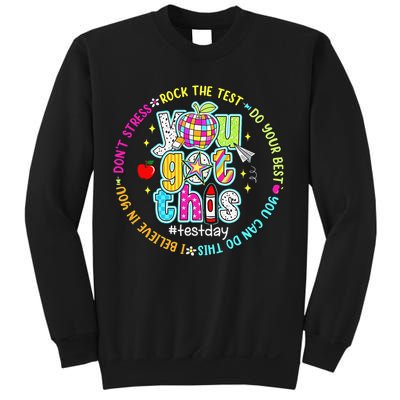 Test Day Rock The Test Teacher Testing Day You Got This Sweatshirt