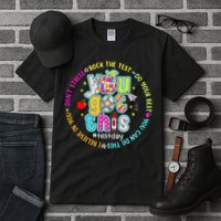 Test Day Rock The Test Teacher Testing Day You Got This Tall T-Shirt