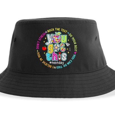 Test Day Rock The Test Teacher Testing Day You Got This Sustainable Bucket Hat