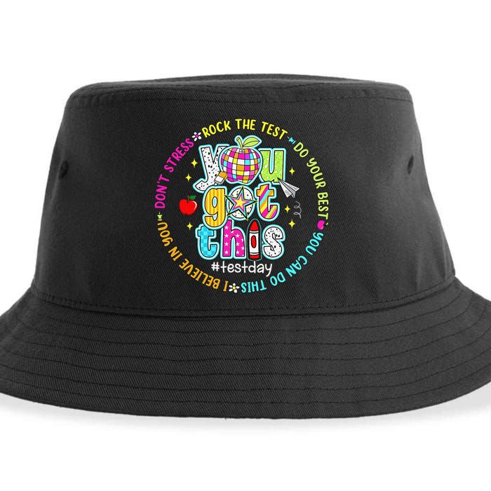 Test Day Rock The Test Teacher Testing Day You Got This Sustainable Bucket Hat