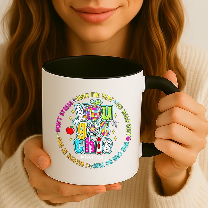 Test Day Rock The Test Teacher Testing Day You Got This Mug