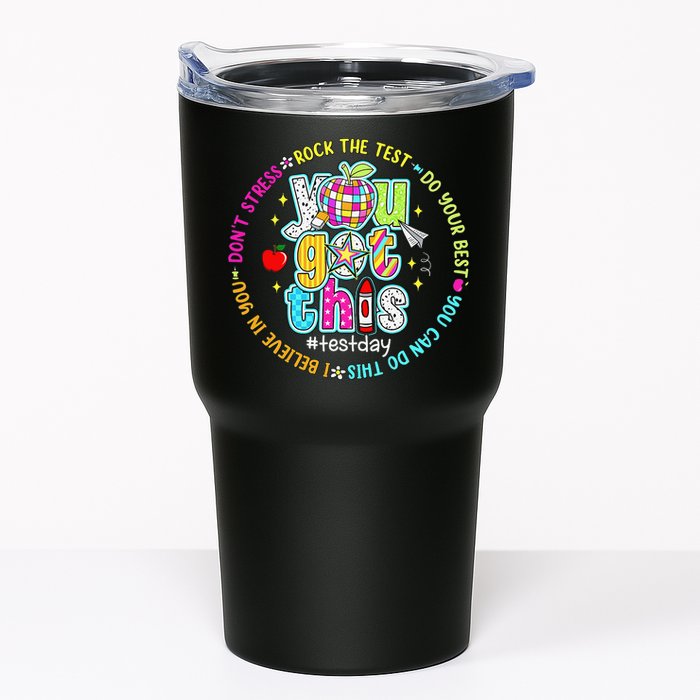 Test Day Rock The Test Teacher Testing Day You Got This Tumbler
