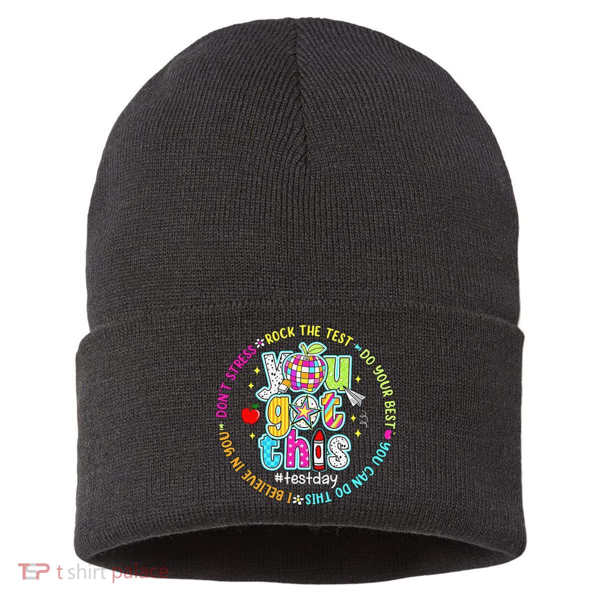 Test Day Rock The Test Teacher Testing Day You Got This Sustainable Knit Beanie