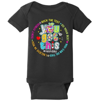 Test Day Rock The Test Teacher Testing Day You Got This Baby Bodysuit