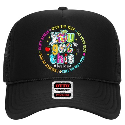 Test Day Rock The Test Teacher Testing Day You Got This Trucker Hat