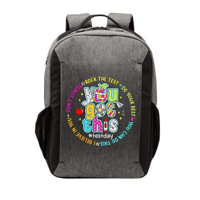 Test Day Rock The Test Teacher Testing Day You Got This Vector Backpack